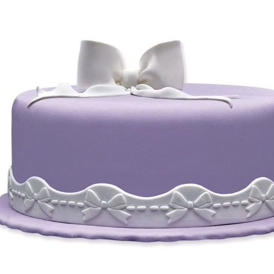 Ruban de noeuds en pâte à sucre