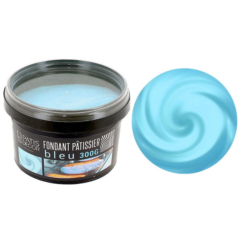 Fondant pâtissier - Bleu (300g)