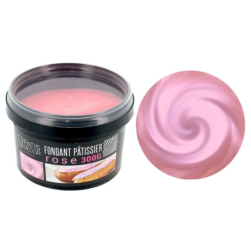 Fondant pâtissier - Rose (300g)