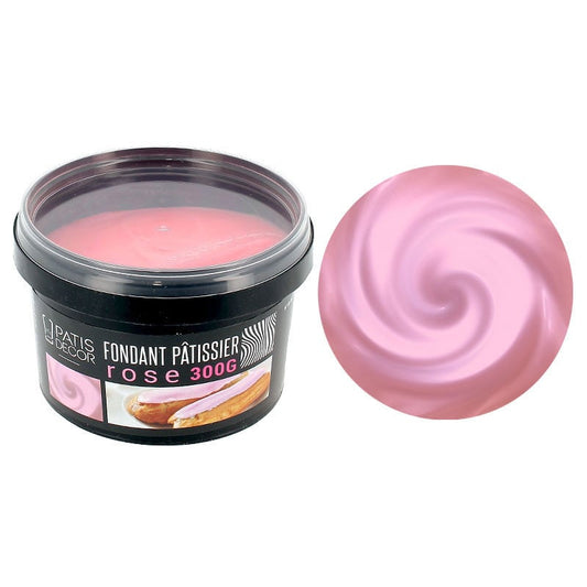 Fondant pâtissier - Rose (300g)