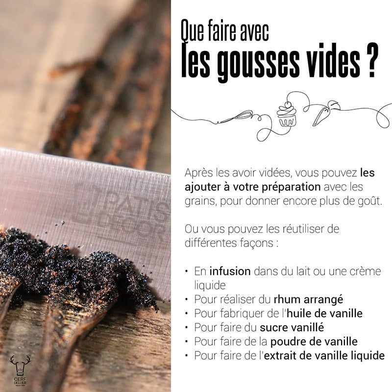 Gousse de Vanille Tahiti (2 pièces)