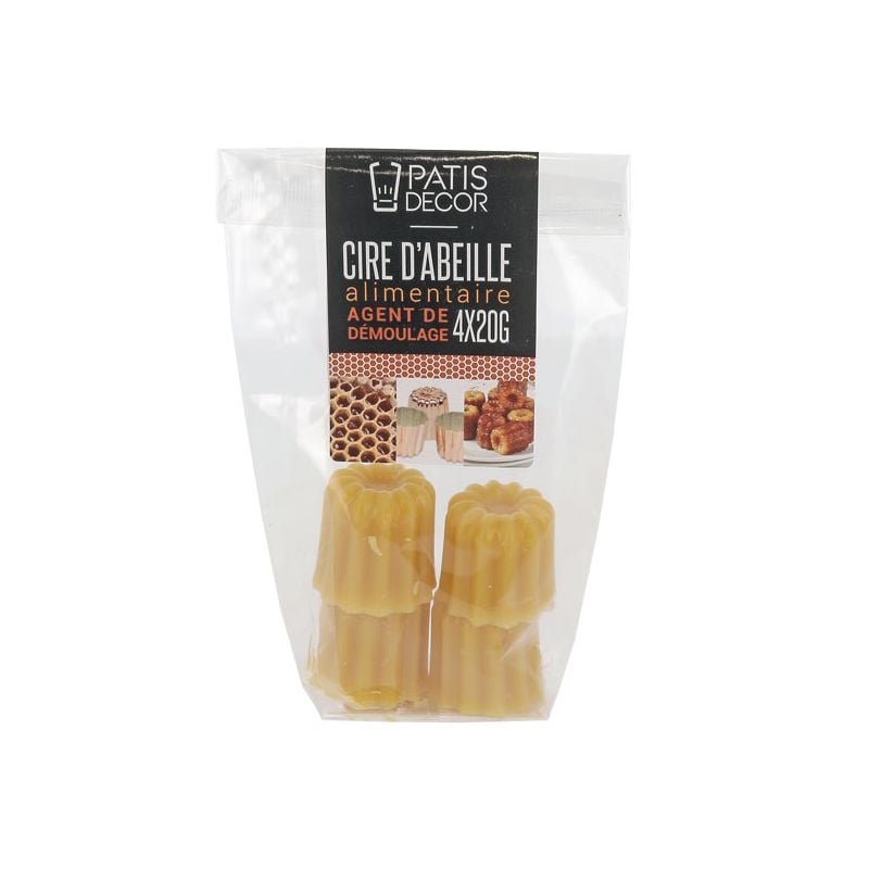 Cire d'abeille alimentaire pour cannelés bordelais 80 g
