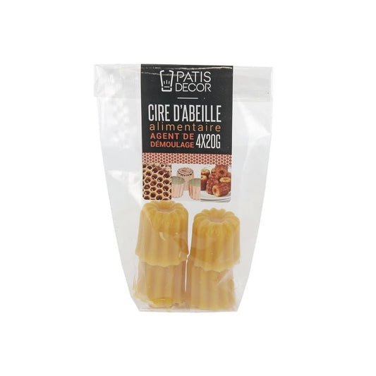 Cire d'abeille alimentaire pour cannelés bordelais 80 g