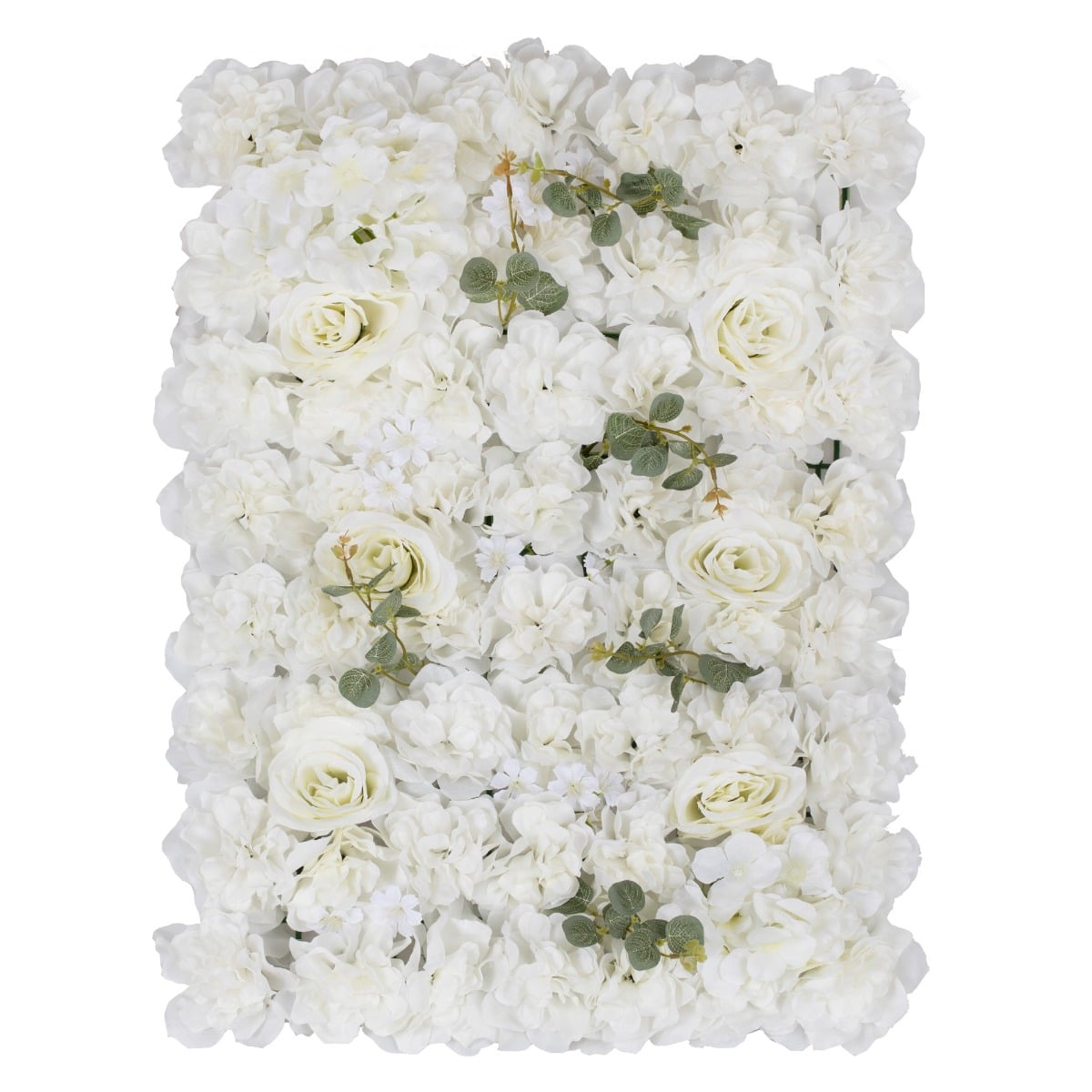 Carreau de roses blanches pour toile de fond