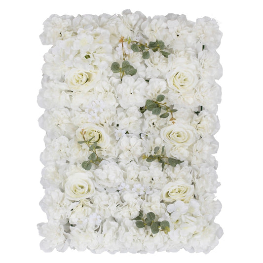 Carreau de roses blanches pour toile de fond