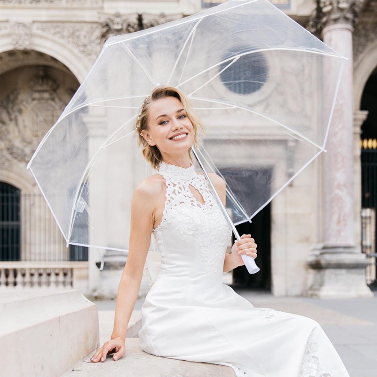 Grand Parapluie Transparent