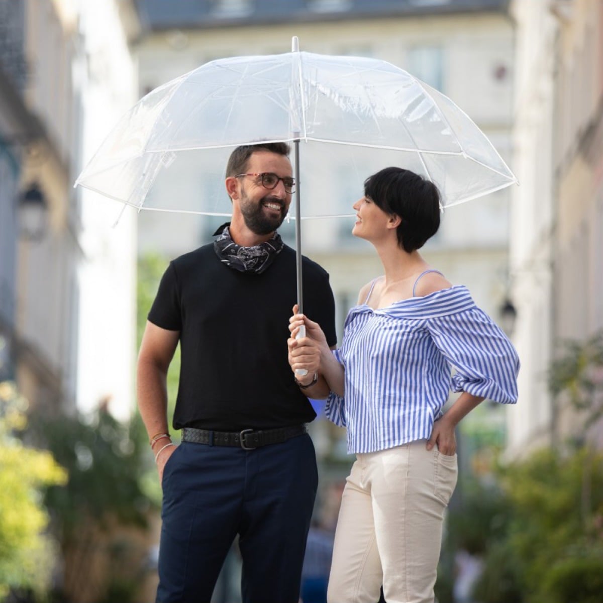 Grand Parapluie Transparent