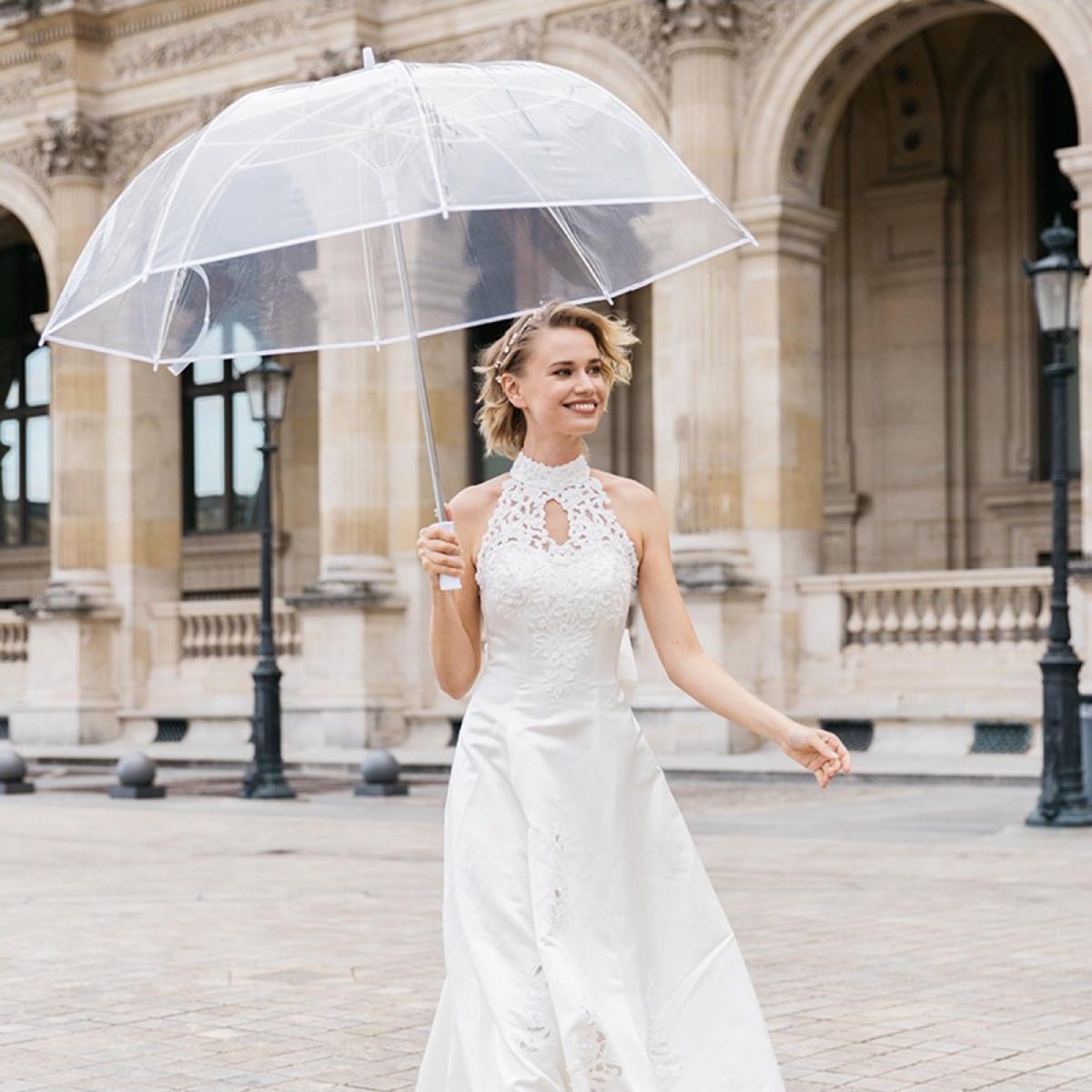 Grand Parapluie Transparent