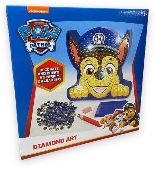 Tableau diamant Pat'Patrouille Chase (18 x 18 cm)