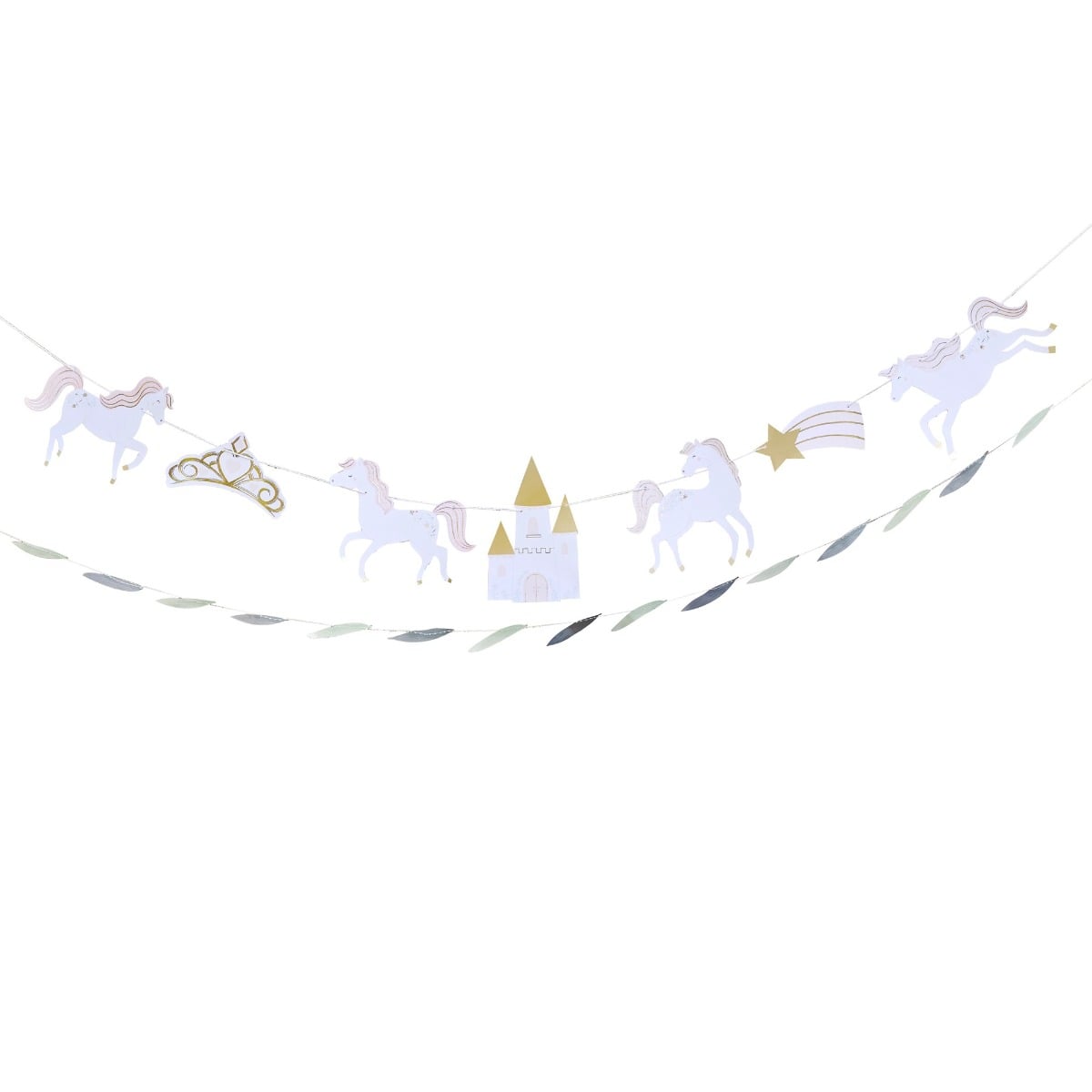 Guirlande de Princesse et de feuille (2x 2m)
