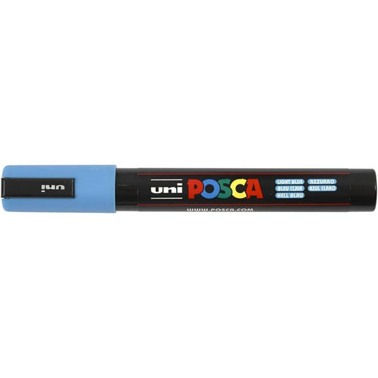 Marqueur POSCA 1.8mm - 2.5mm - Bleu Clair