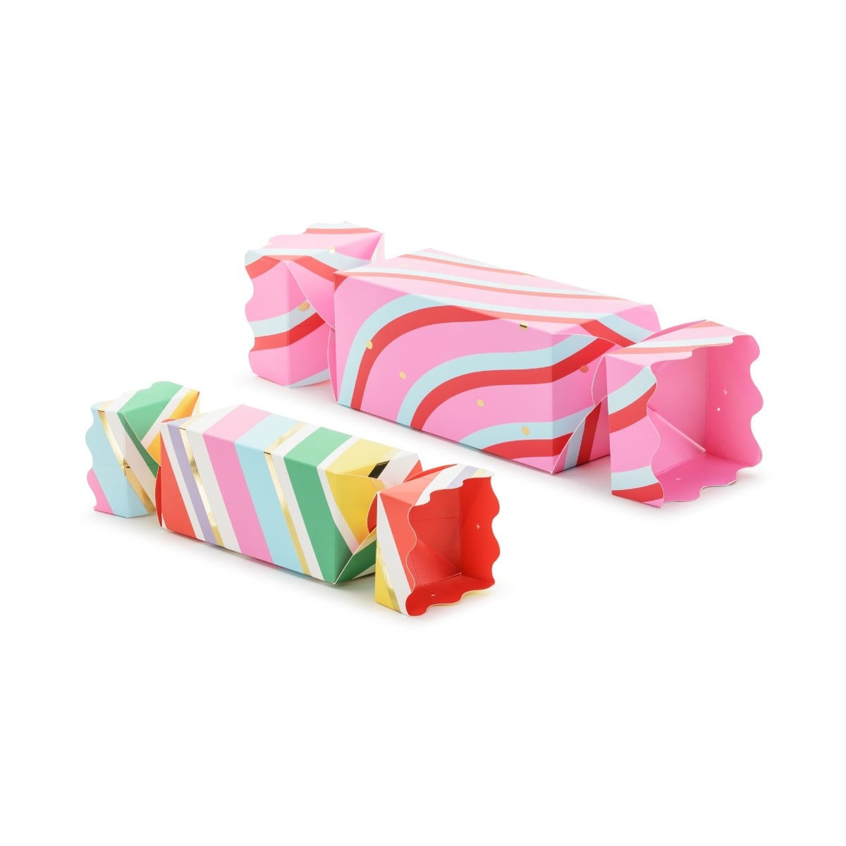 Paquet cadeau Bonbon - Rayures