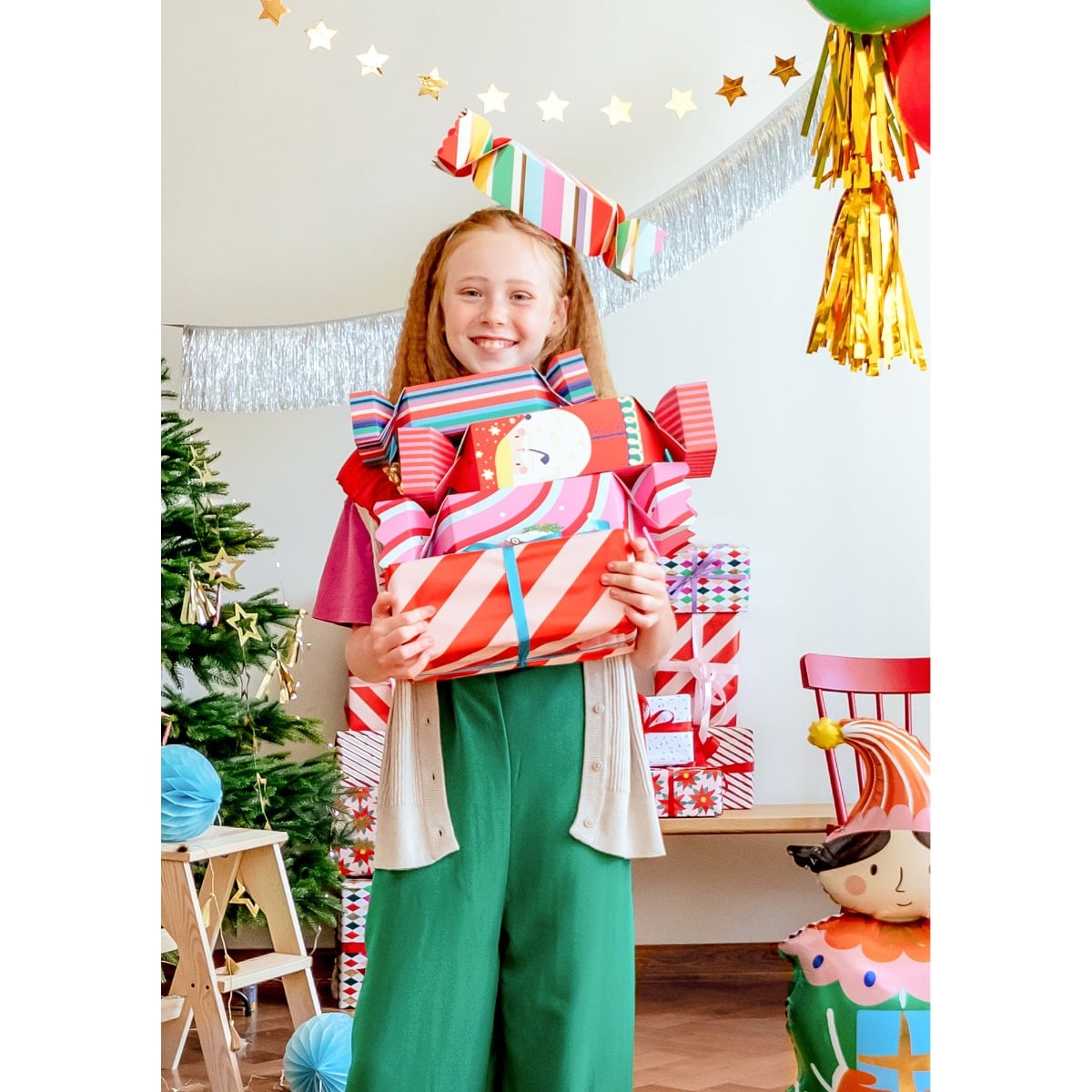 Paquet cadeau Bonbon - Rayures