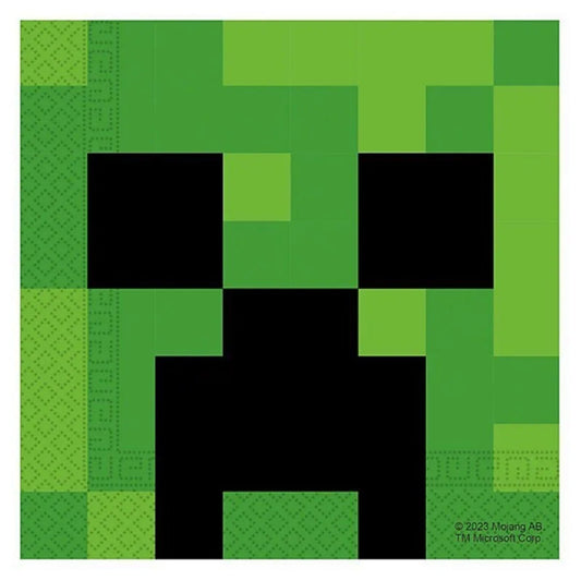 Serviettes Minecraft (20pcs)