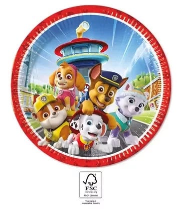 Assiettes Pat'Patrouille Heroes 23cm