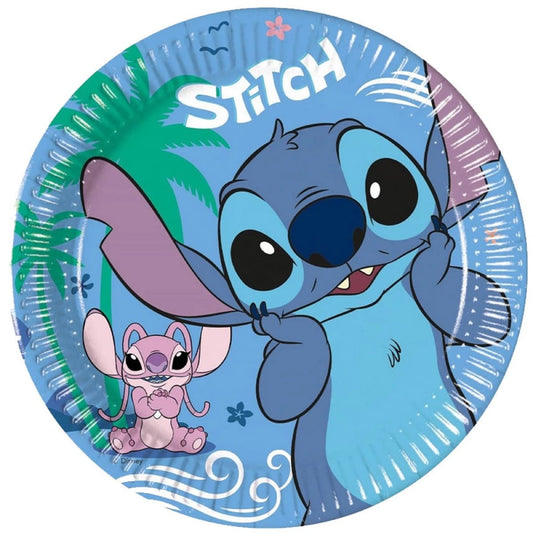 Assiettes Lilo et Stitch 20cm (8pcs)