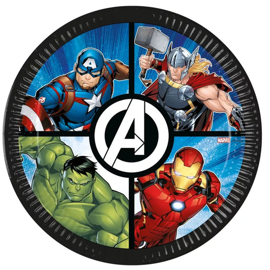 Assiettes Avengers 23cm