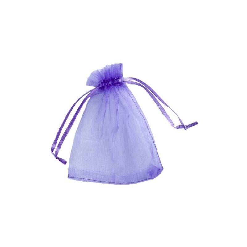 Pochettes lavande en organza (10 pièces)