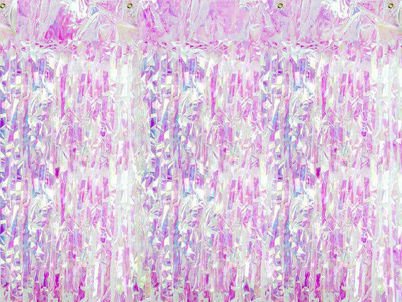 Rideau de fête irisé (90 x 250cm)