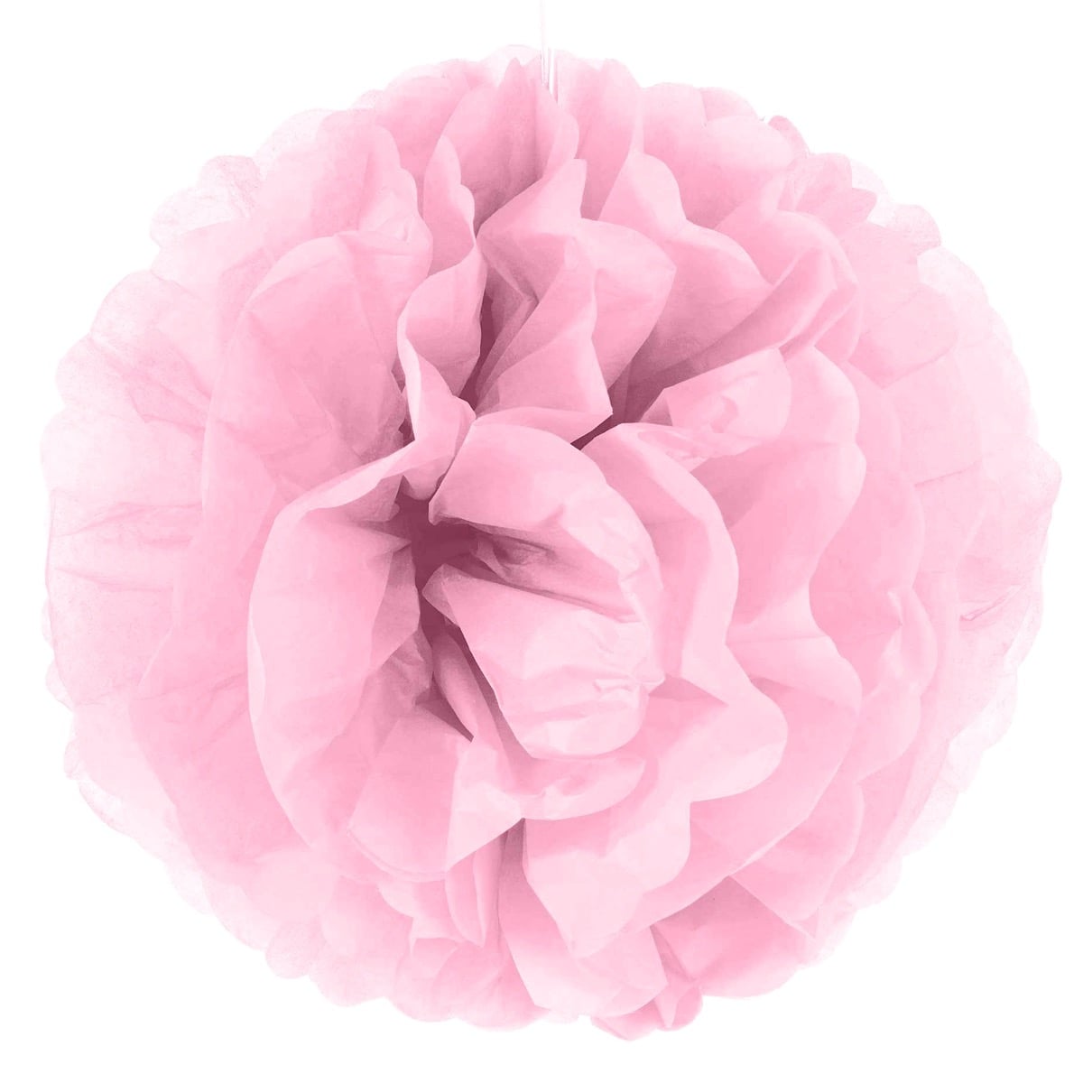 Pompon en papier Rose - 15cm