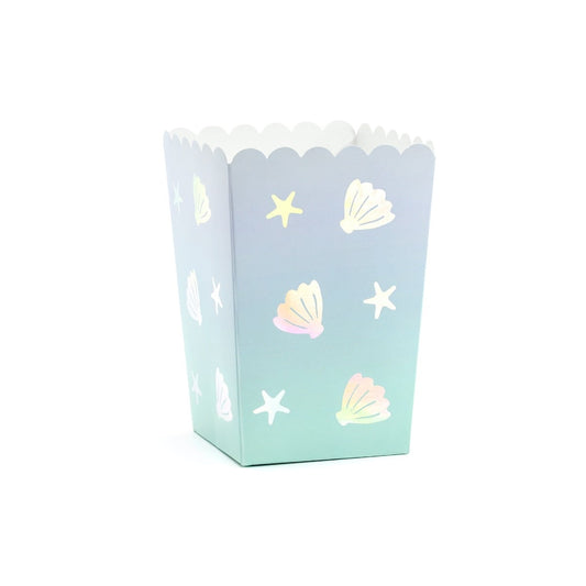 Boite à Popcorn - Coquillages (6 pcs)