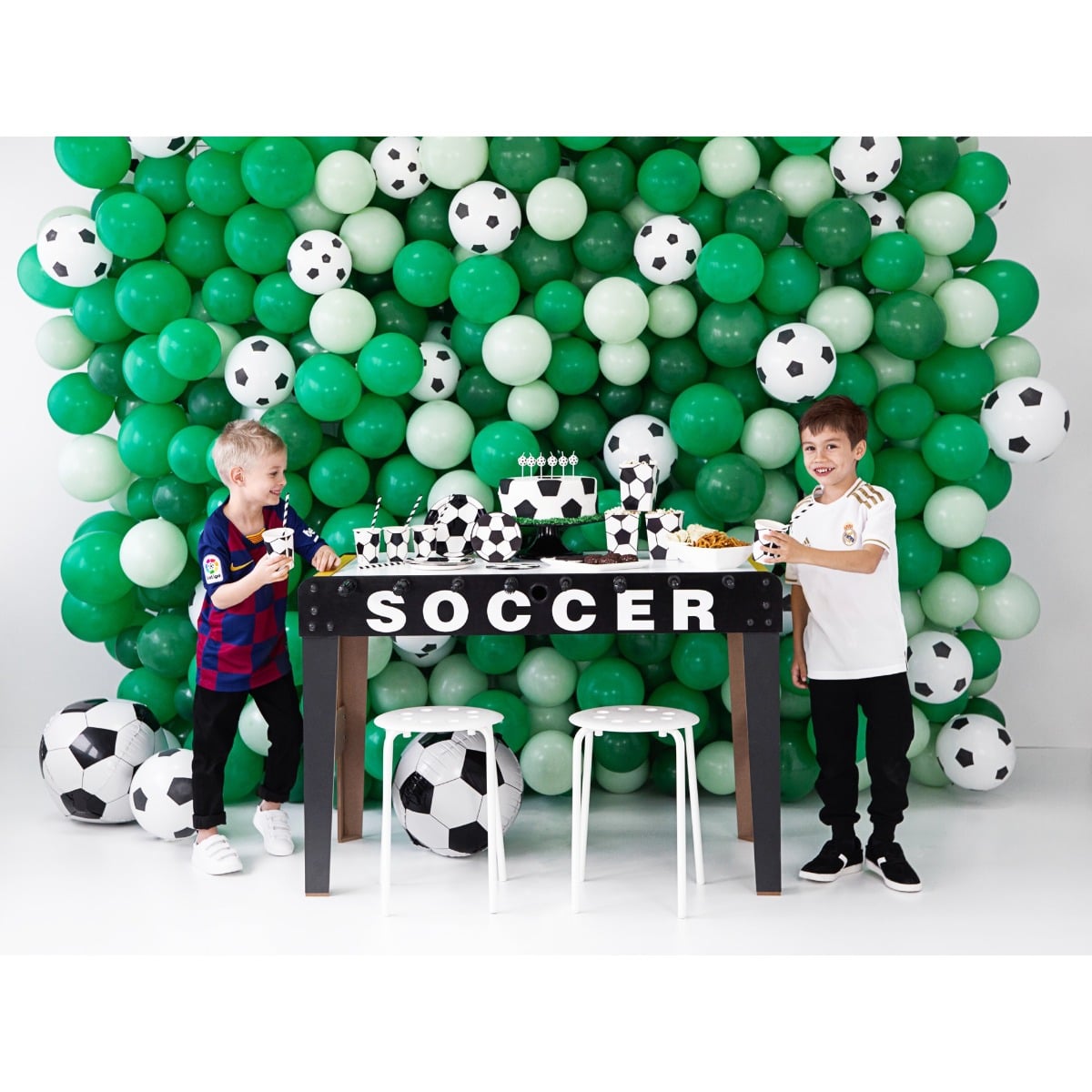Boîte à PopCorn - Foot (6pcs)