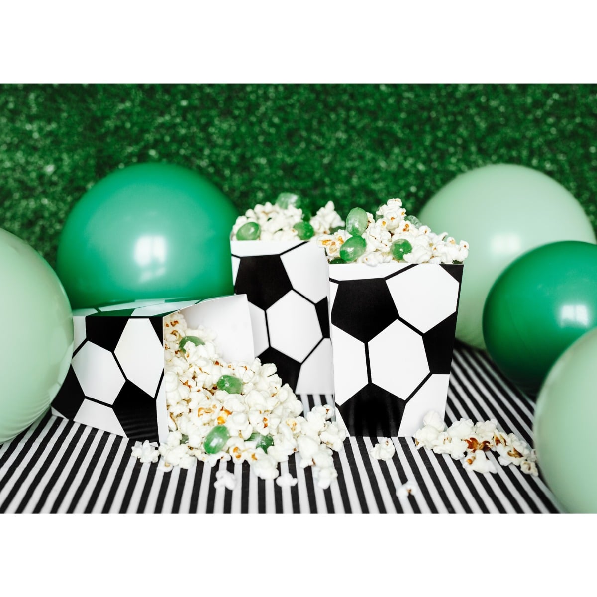 Boîte à PopCorn - Foot (6pcs)