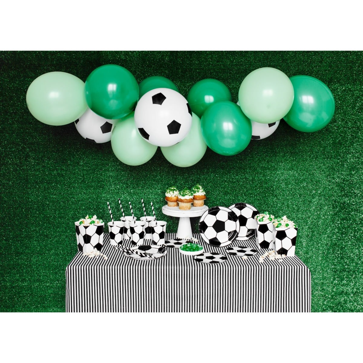 Boîte à PopCorn - Foot (6pcs)