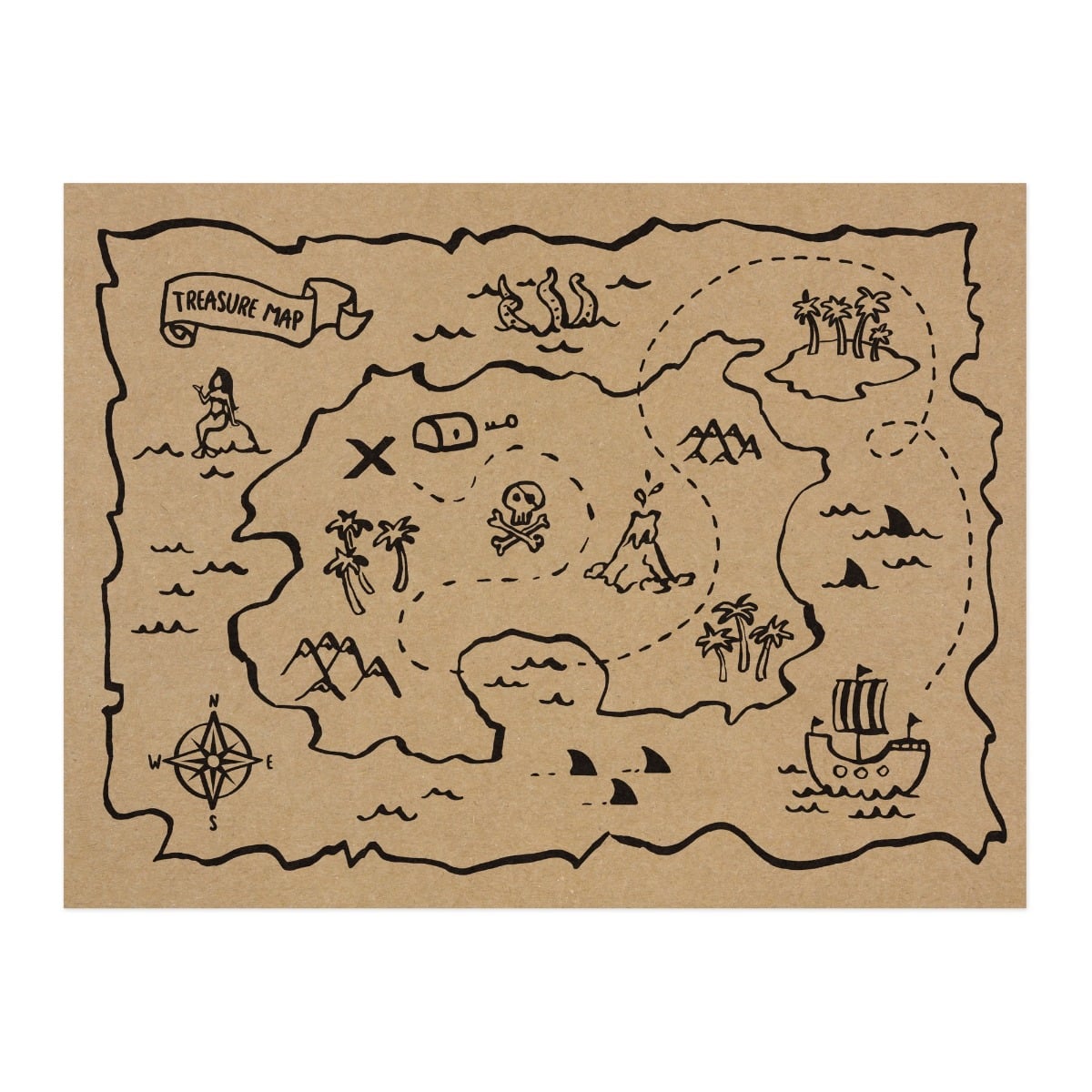 Sets de table Pirates (7pcs)