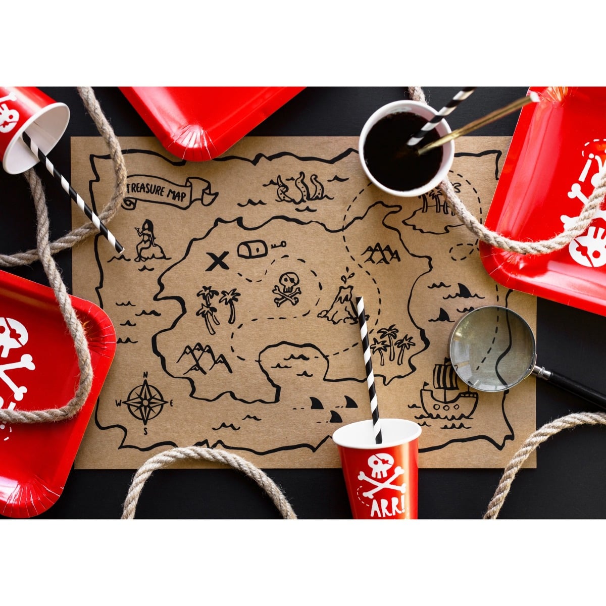 Sets de table Pirates (7pcs)