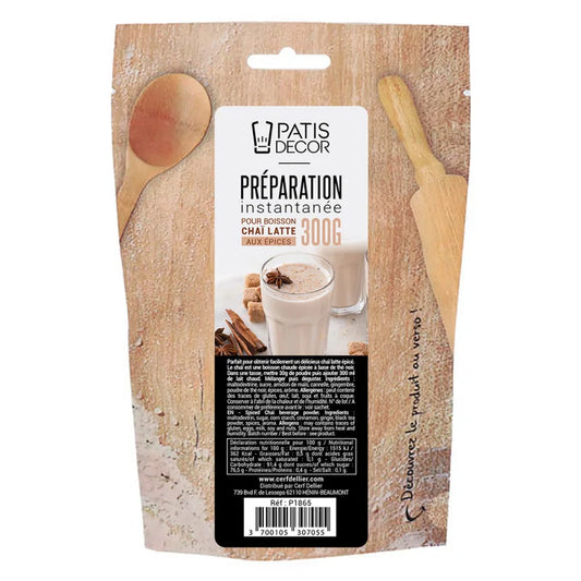 Patisdecor Préparation instantanée chaï latte épicé (300g)