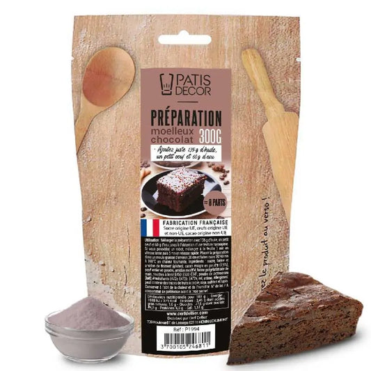 Patisdecor Préparation moelleux au chocolat (300g)