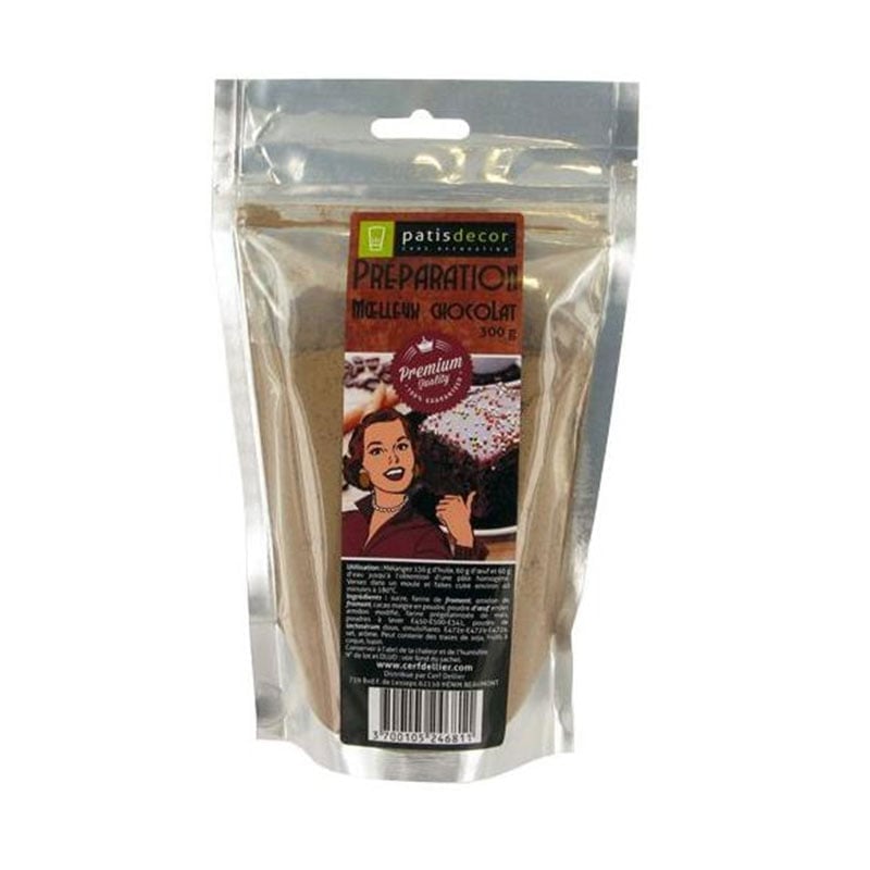 Patisdecor Préparation moelleux au chocolat (300g)