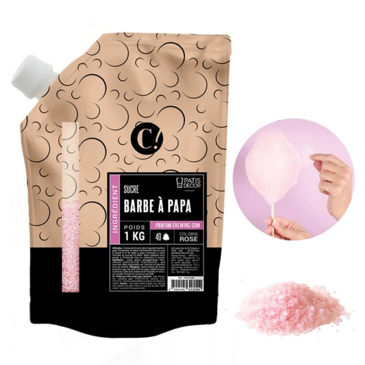 Préparation Barbe à Papa - Chewing Gum (1kg)