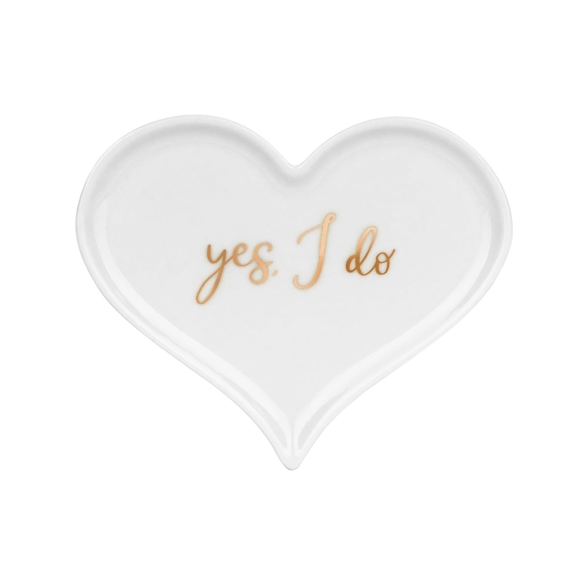 Porte alliances - Yes I Do en porcelaine