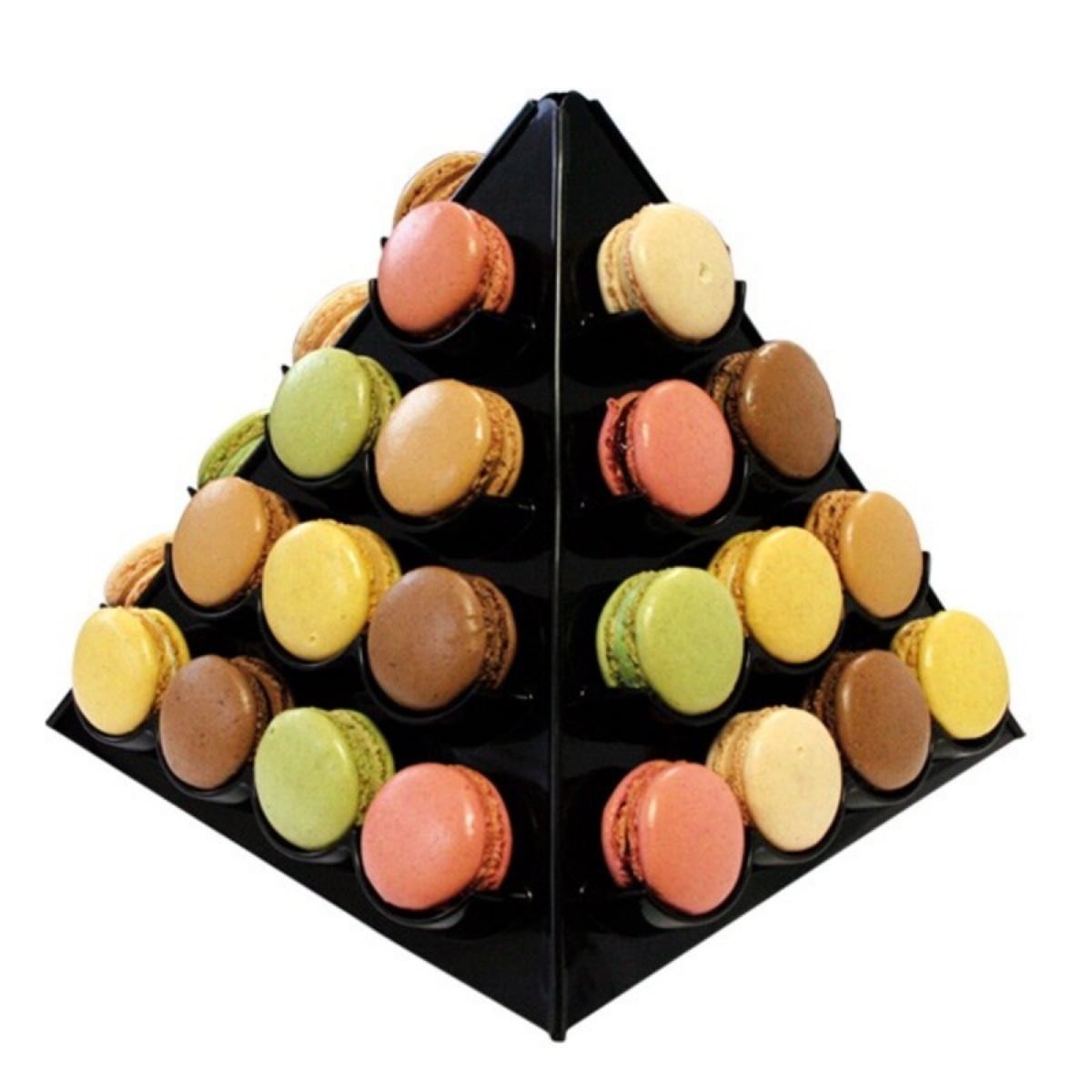 Pyramide de présentation pour 40 macarons