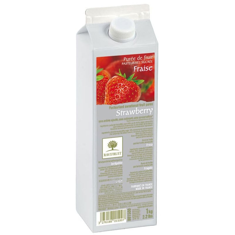 Purée de fruits - Fraise (1kg)