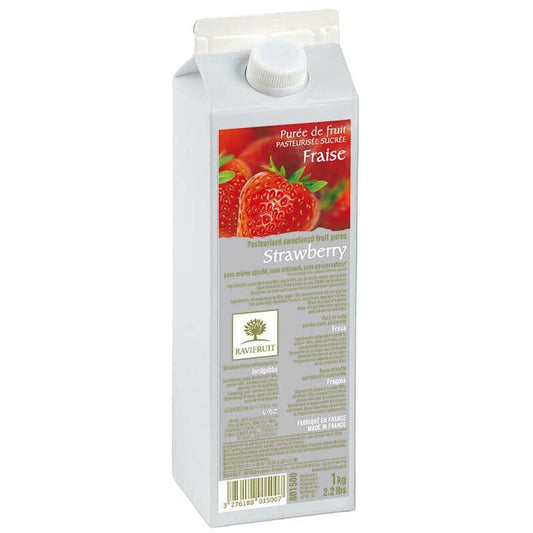 Purée de fruits - Fraise (1kg)