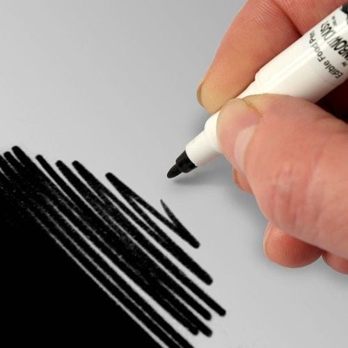 Feutre comestible Jet Black
