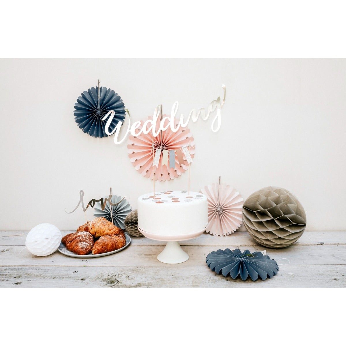Rosettes décoratives Mix (5pcs)