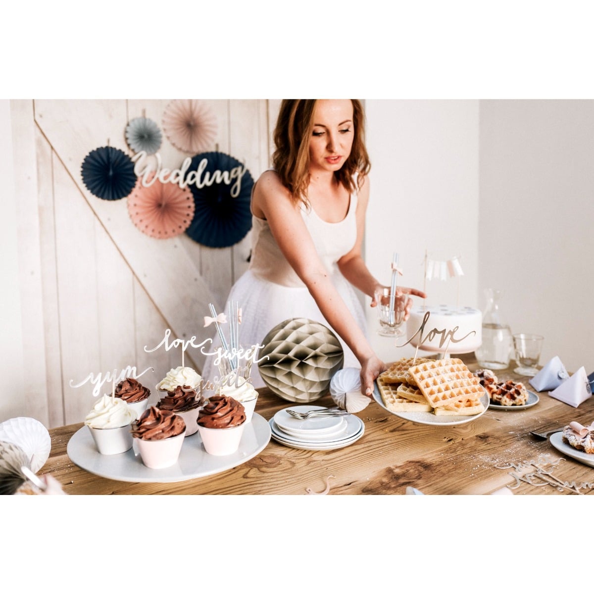 Rosettes décoratives Mix (5pcs)