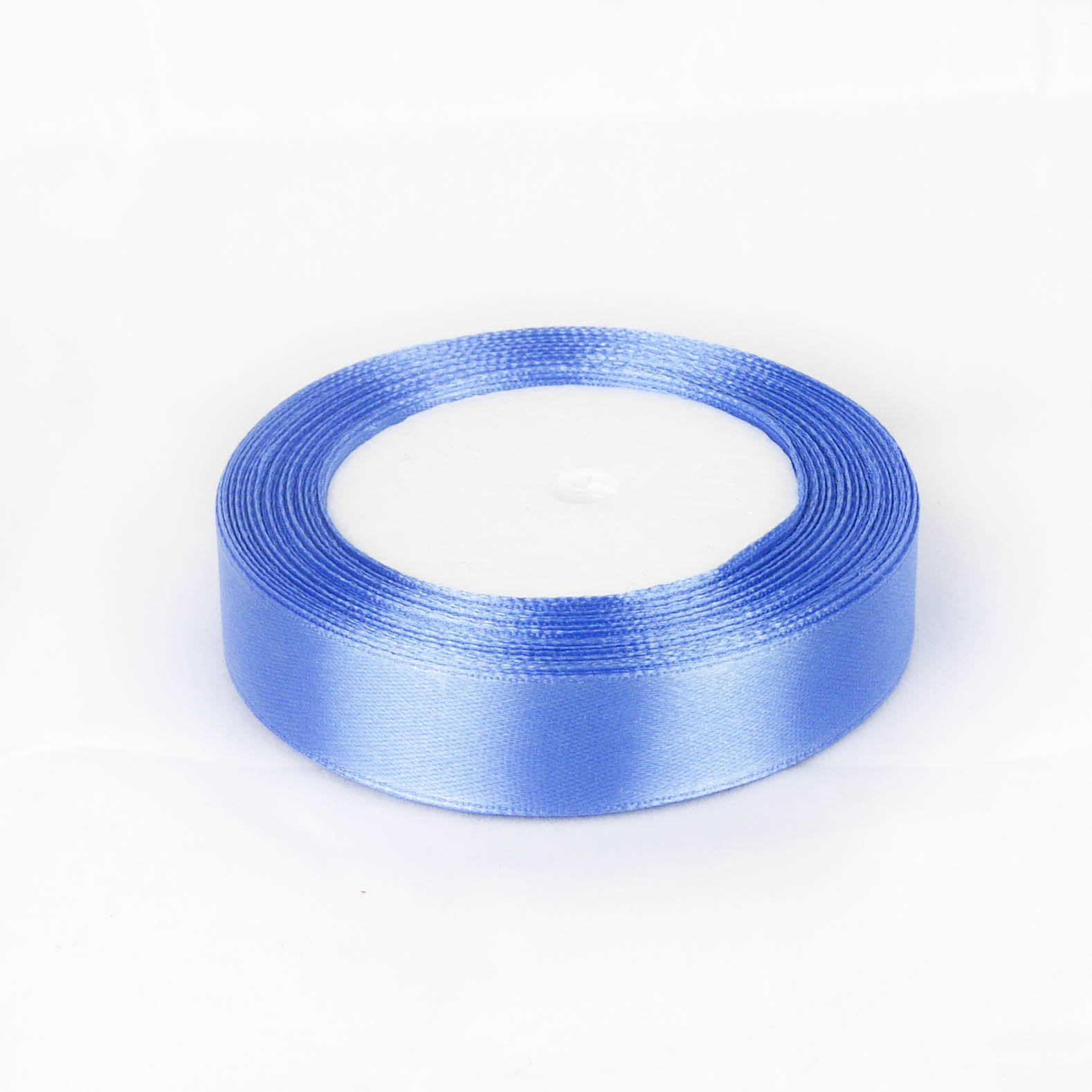 Ruban satiné 2cm - Bleu (20m)
