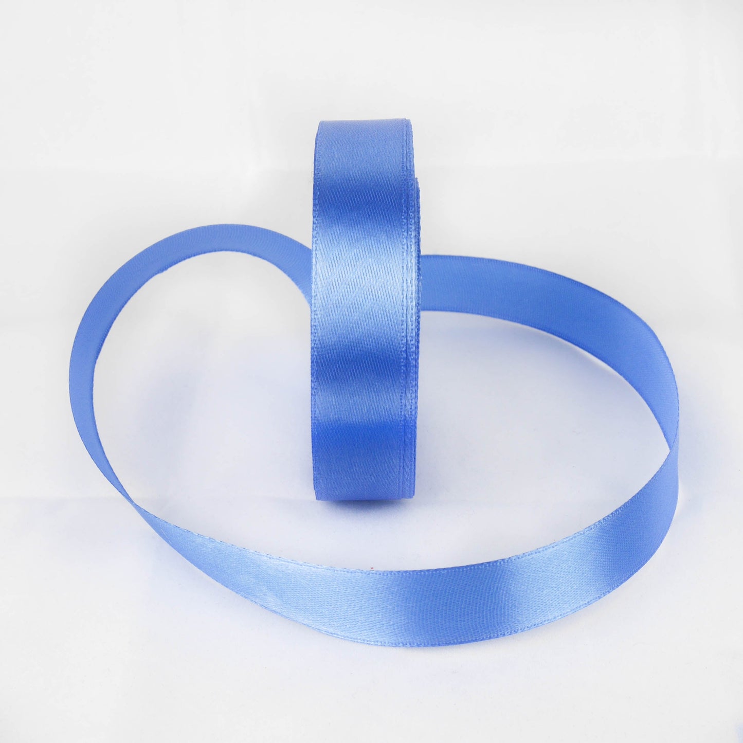 Ruban satiné 2cm - Bleu (20m)