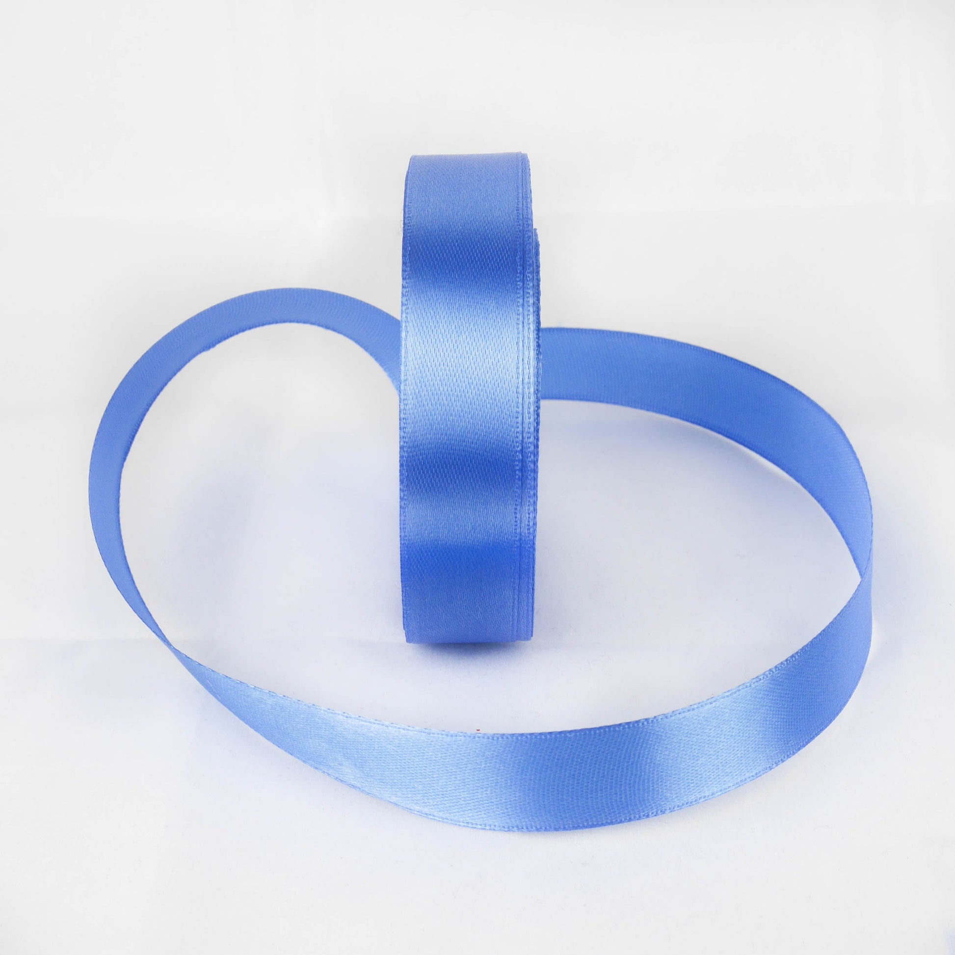 Ruban satiné 2cm - Bleu (20m)
