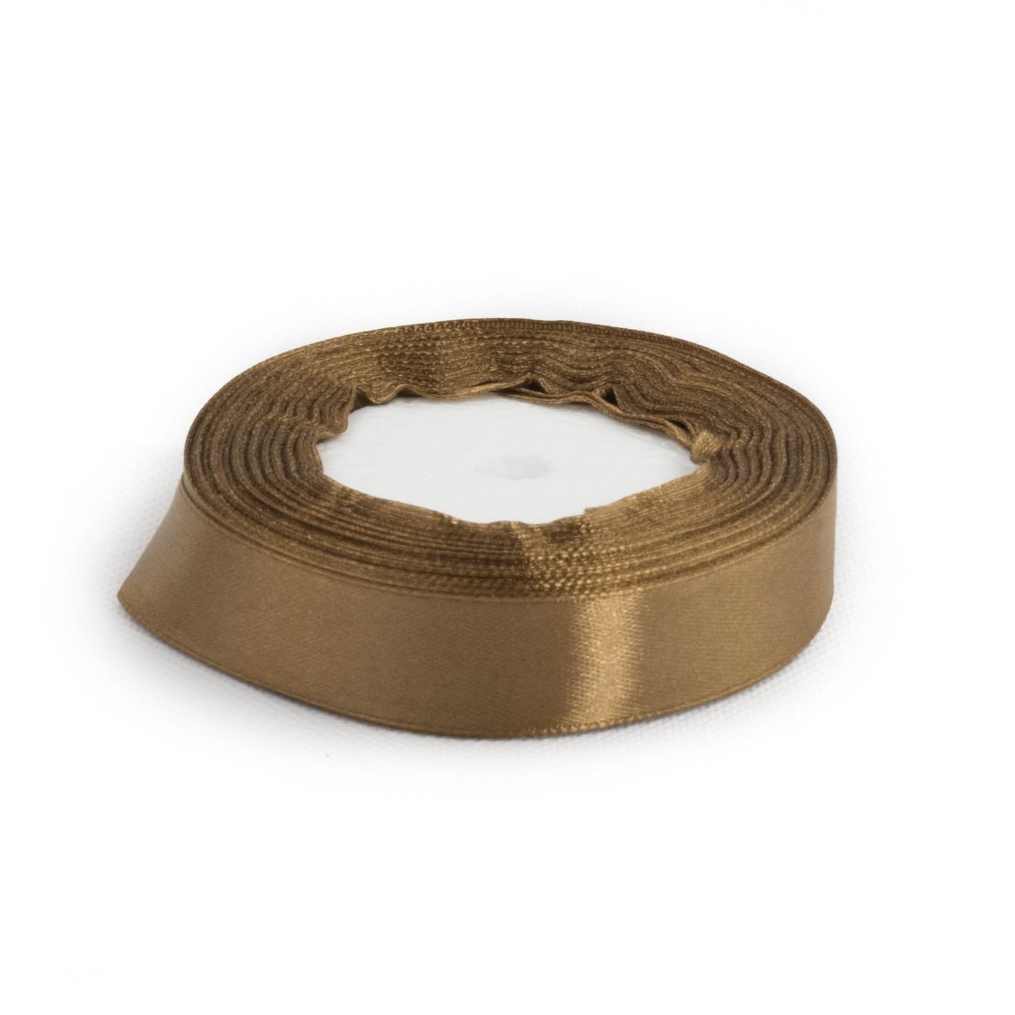 Ruban satiné Chocolat 2cm