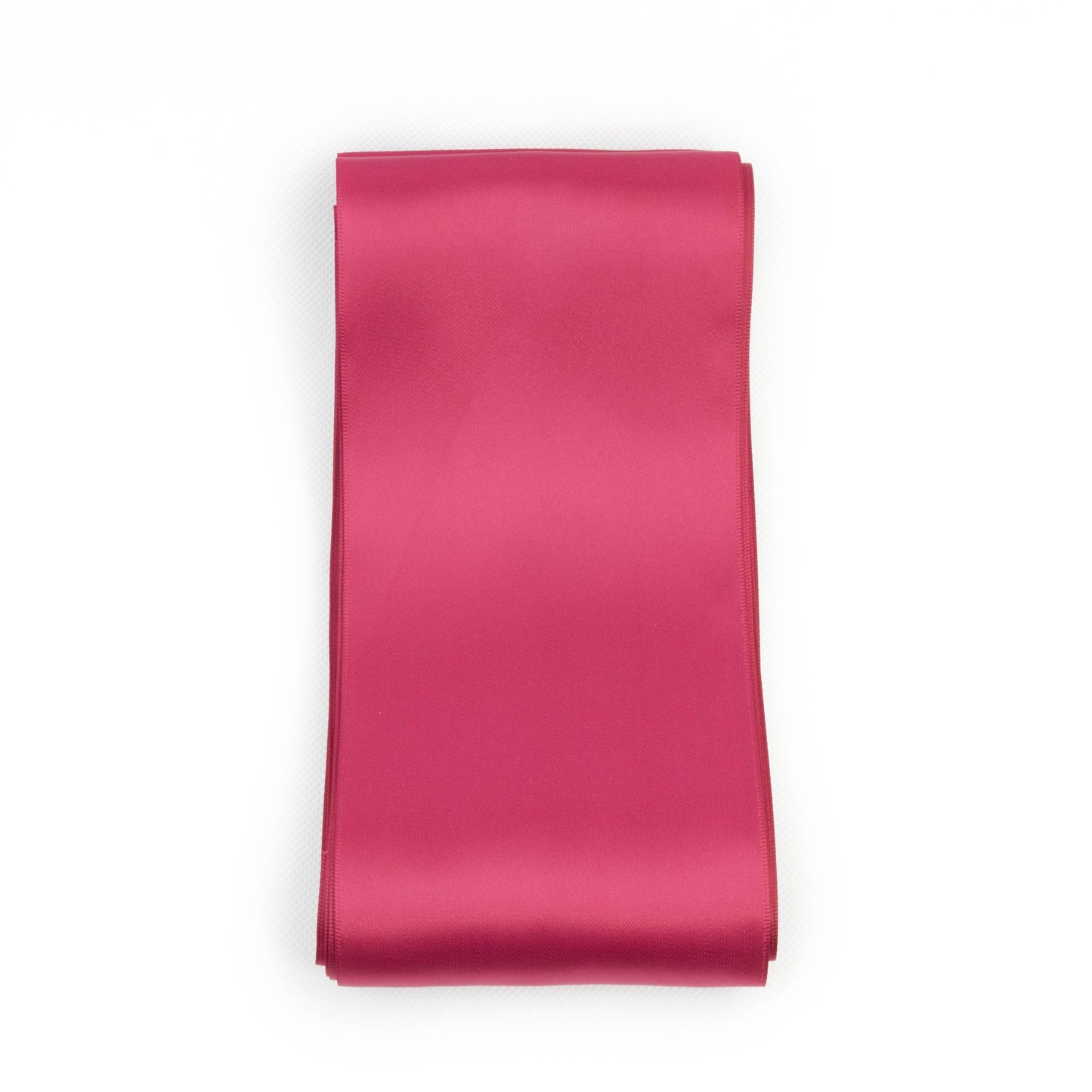 Ruban satiné Framboise 10cm