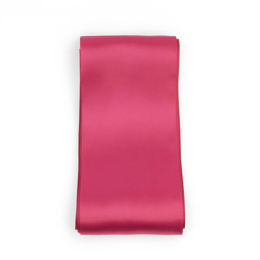 Ruban satiné Framboise 10cm