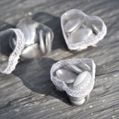 Ruban Dentelle 1cm - Blanc (5m)