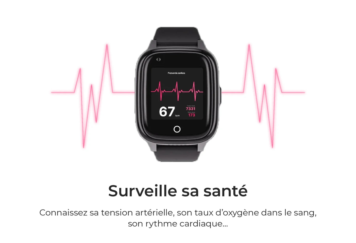 Montre Connectée pour Senior avec GPS