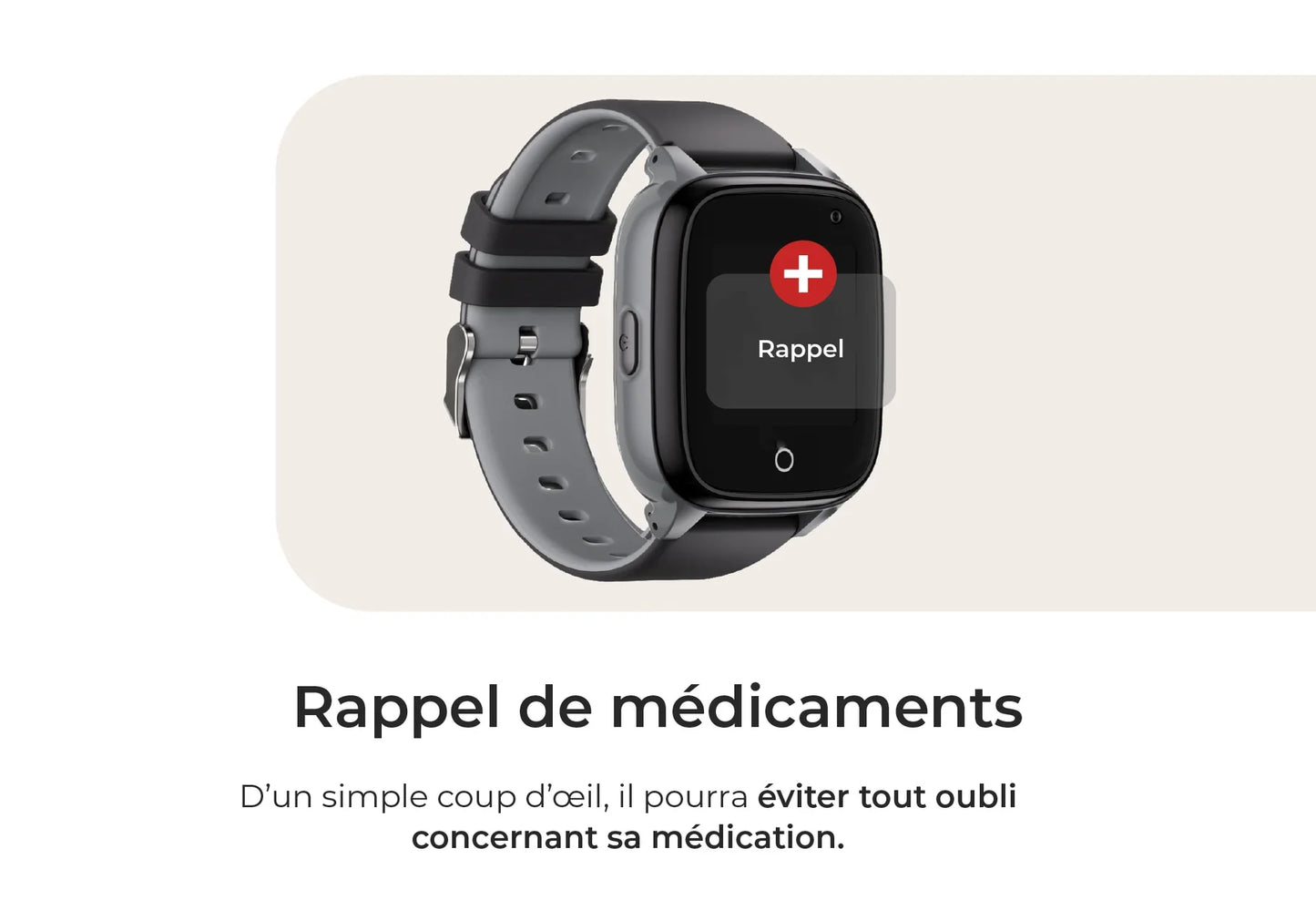 Montre Connectée pour Senior avec GPS